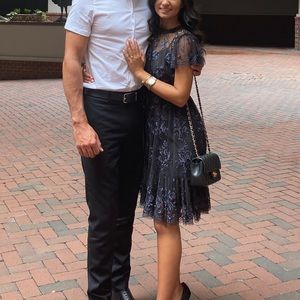 Needle & Thread Black dress